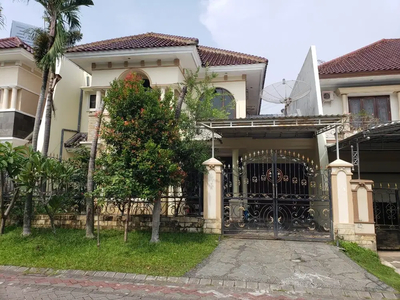 Dijual Cepat Rumah Mewah 2 lantai di Villa Bukit Mas Monaco Surabaya