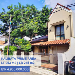 Dijual Rumah Asri Di Jl Warung Jati Kalibata Jakarta Selatan