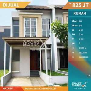 DIJUAL RUMAH MINIMALIS 2 LANTAI DI DEKAT BINUS ARAYA MALANG