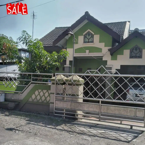 Dijual Rumah Tanggulangin, Sidoarjo 0 jalan raya posisi hook