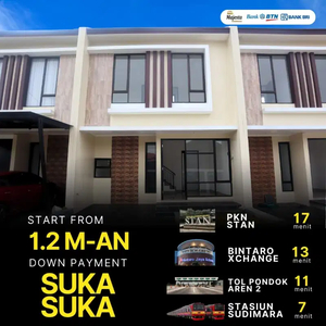 Diskon Rumah Cluster Sudimara dekat BSD Xchange