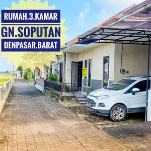 For sale Rumah onegate 3 kamar gn Soputan Seminyak Kerobokan Denpasar