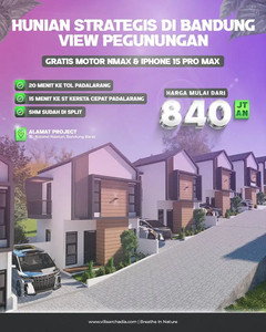 Investasi Sewa Villa di Pusat Wisata Lembang Bandung