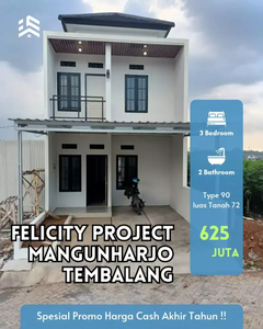 Promo rumah baru siap hubi