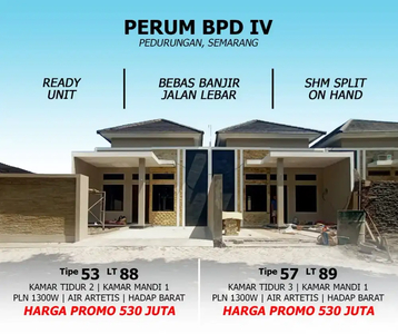 Ready Rumah Minimalis Murah Dekat Politekes Gizi Semarang