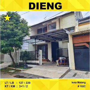 Rumah 2 Lantai Luas 127 di Bukit Dieng kota Malang _ 102C