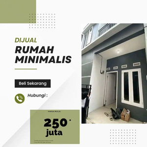 Rumah 2 Lantai Minimalis Akses Motor Di Jagakarsa Jaksel