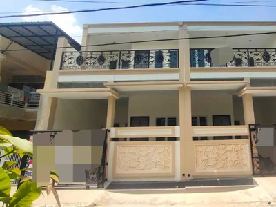 Rumah Baru Minimalis 2lt Jalan Lebar di Harapan Indah Bekasi