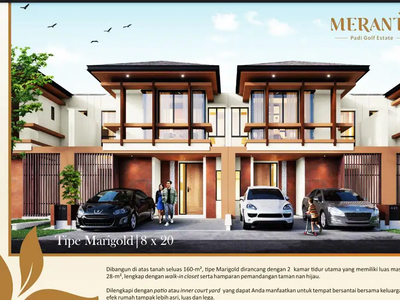 Rumah baru Tipe Marigold -Cluster Meranti , Suvarna Sutera