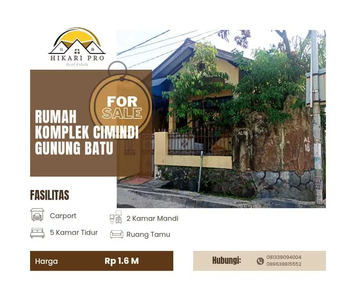 Rumah komplek cimindi gunung batu pasteur