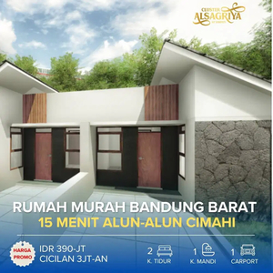 Rumah Minimalis Cimahi Gratis Biaya BPHTB dan AJB