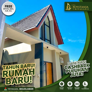 Rumah Scandinavian Murah Daerah UNS Solo