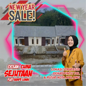 rumah subsidi ready stok uang muka ringan angsuran flat sampai lunas