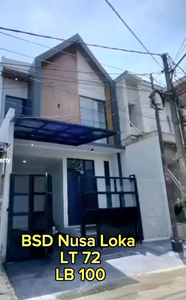 Rumah Super Rapi Siap Huni di Nusa loka BSD - Tangerang Selatan