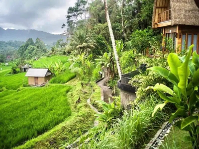 Villa View sawah dan Gunung di Sidemen Karangasem