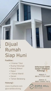 Zora Hill Eco Living Rumah Siap Huni Padang Panjang