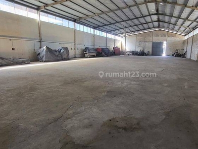 Dijual Ex Pabrik Gudang di Jl Kosambi Barat Ry Dadap Tangerang Luas Tanah 8.355m2