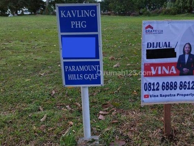 Kavling Siap Bangun View Golf Di Paramount Hill Gading Serpong