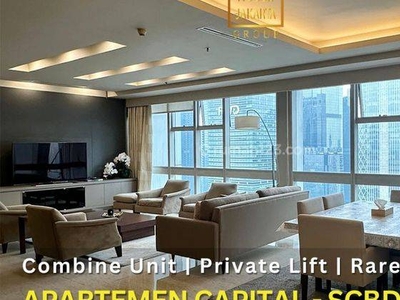 The Capital Residence 4 Br, Combine Unit, Private Lift Murah Rare