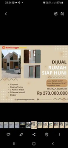 Properti Jual beli Rumah Baru siap Huni