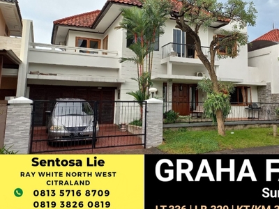 Dijual Rumah Graha Famili - Graha Family Surabaya Barat - BARU Re