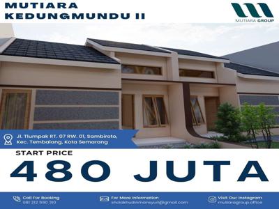 Ambil Rumah Komersil di Mutiara Kedungmundu II tidak RIBEETT