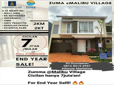 CORRAL MALIBU village gading serpong rumah mewah 2lt affordable price