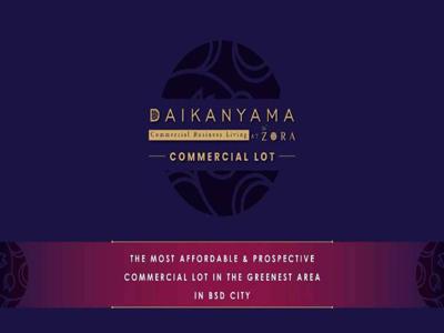 Daikanyama Commercial Lot - Kavling Komersil Depan Zora BSD City