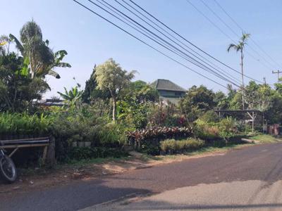 Dijual Cepat Tanah Cigugur Girang Pinggir Jalan Dekat Kampung Daun