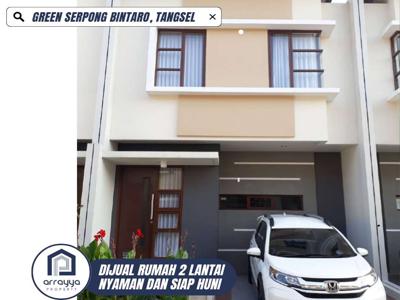 Dijual Hunian Cluster Green Serpong Bintaro 2 Lantai \AH177