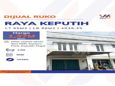 DIJUAL RUKO RAYA KEPUTIH