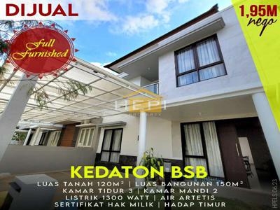 Dijual rumah di Kedaton BSB Semarang