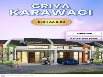 Dijual Rumah Griya Karawaci Akses mudah lokasi strategis harga Oke