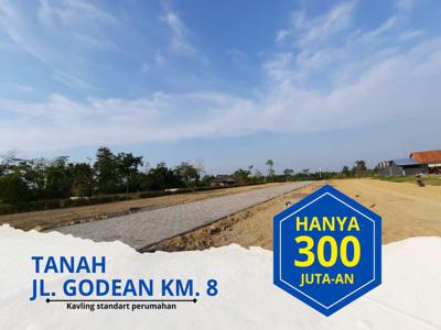 Dijual Tanah di Jl. Godean KM 8, Standart Perumahan, 20 Mnt UGM