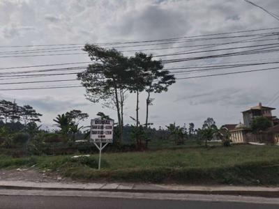 Dijual Tanah di pinggir jalan arah kawah putih, lokasi strategis.