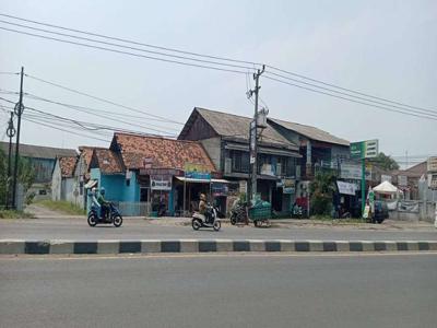 DiJual Tanah Gratis bangunan Gudang Pinggir Jalan Propinsi di Karawang