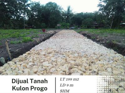 Dijual Tanah Kulon Progo, Siteplan Rapi, Standar Perumahan