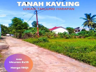 Dijual tanah palembang lokasi tanjung harapan