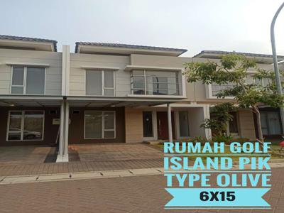 DISEWAKAN RUMAH GOLF ISLAND UKURAN 6X15