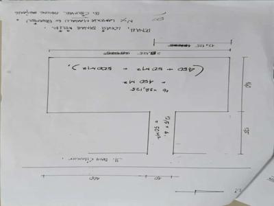 Jual /bt mobil Tanah 500m2 belakang perum metro parung panjang