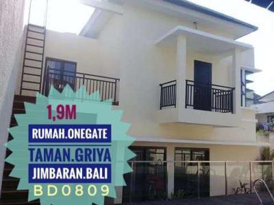 Jual Rumah Onegate dekat Airport Jimbaran Bali