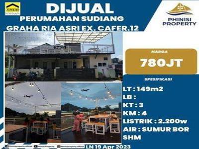 JUAL RUMAH SUDIANG EX CAFE