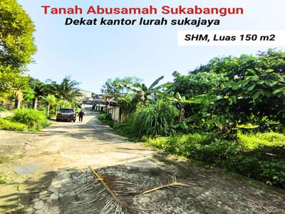 Jual Tanah lokasi Jalan Abusamah Sukabangun dekat kantor lurah