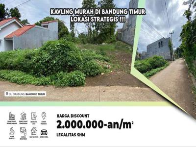 KAVLING LUAS 700 METER DI BANDUNG KOTA