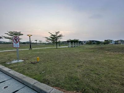 kavling rumah 12x30 Hoek pik golf island pik view danau. hadap selatan