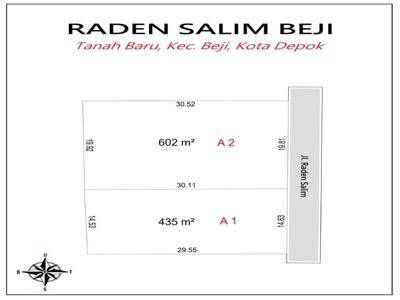 Lahan Kavlingan Murah Depok Dekat Stadion Merpati