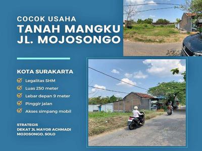 [Mojosongo, Surakarta] Dijual Pekarangan dekat Jl Mayor Achmadi Mojoso