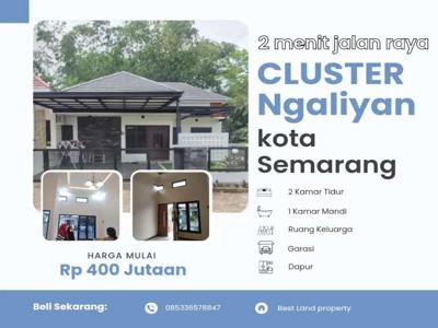 New cluster Ngaliyan Semarang terdekat jln raya