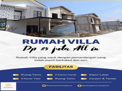PROMO Agustusan Rumah Villa 2LT DP Only 25JT Sampai Akad di Padalarang