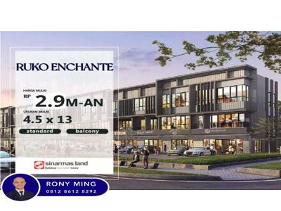 ruko Enchante di kawasan Elite kawasan terbaik di bsd city limited